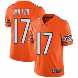 Chicago Bears 17 Anthony Miller Limited Orange Rush Vapor Untouchable NFL Jersey