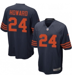 Chicago Bears 24 Jordan Howard Game Navy Blue Alternate NFL Jersey Chicago Bears 24 Jordan Howard Game Navy Blue Alternate NFL Jersey