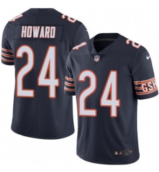 Chicago Bears 24 Jordan Howard Navy Blue Team Color Vapor Untouchable Limited Player NFL Jersey