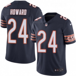 Chicago Bears 24 Jordan Howard Navy Blue Team Color Vapor Untouchable Limited Player NFL Jersey