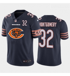 Chicago Bears 32 David Montgomery Navy Team Big Logo Number Vapor Untouchable Limited Jersey Chicago Bears 32 David Montgomery Navy Team Big Logo Number Vapor Untouchable Limited Jersey