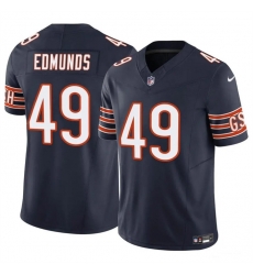 Chicago Bears 49 Tremaine Edmunds Navy 2023 F U S E Vapor Stitched Football Jersey Chicago Bears 49 Tremaine Edmunds Navy 2023 F U S E Vapor Stitched Football Jersey