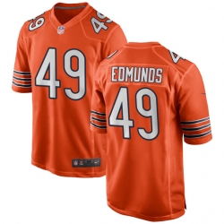 Chicago Bears 49 Tremaine Edmunds Orange Vapor Untouchable Limited Stitched Jersey