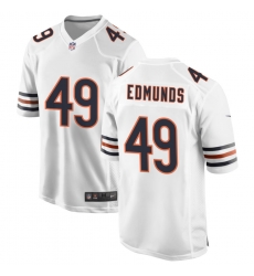 Chicago Bears 49 Tremaine Edmunds White Vapor Untouchable Limited Stitched Jersey