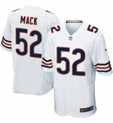 Chicago Bears 52 Khalil Mack Game White NFL Jersey Chicago Bears 52 Khalil Mack Game White NFL Jersey