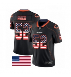 Chicago Bears 52 Khalil Mack Limited Black Rush USA Flag NFL Jersey Chicago Bears 52 Khalil Mack Limited Black Rush USA Flag NFL Jersey