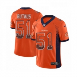Chicago Bears 52 Khalil Mack Limited Orange NFL Jersey
