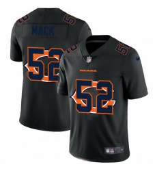 Chicago Bears 52 Khalil Mack Team Logo Dual Overlap Limited NFL Jersey Black Chicago Bears 52 Khalil Mack Team Logo Dual Overlap Limited NFL Jersey Black