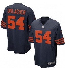 Chicago Bears 54 Brian Urlacher Game Navy Blue Alternate NFL Jersey