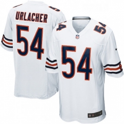 Chicago Bears 54 Brian Urlacher Game White NFL Jersey