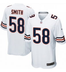 Chicago Bears 58 Roquan Smith Game White NFL Jersey