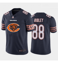 Chicago Bears 88 Riley Ridley Navy Team Big Logo Vapor Untouchable Limited Jersey