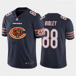 Chicago Bears 88 Riley Ridley Navy Team Big Logo Vapor Untouchable Limited Jersey