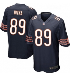 Chicago Bears 89 Mike Ditka Game Navy Blue Team Color NFL Jersey