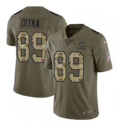 Chicago Bears 89 Mike Ditka Limited OliveCamo Salute To Service NFL Jersey Chicago Bears 89 Mike Ditka Limited OliveCamo Salute To Service NFL Jersey