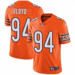 Chicago Bears 94 Leonard Floyd Limited Orange Rush Vapor Untouchable NFL Jersey
