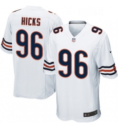 Chicago Bears 96 Akiem Hicks Game White NFL Jersey Chicago Bears 96 Akiem Hicks Game White NFL Jersey