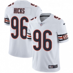Chicago Bears 96 Akiem Hicks White Vapor Untouchable Limited Player NFL Jersey