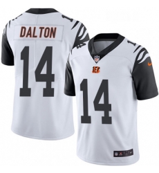 Cincinnati Bengals 14 Andy Dalton Limited White Rush Vapor Untouchable NFL Jersey