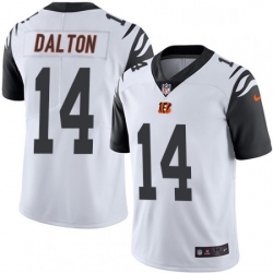 Cincinnati Bengals 14 Andy Dalton Limited White Rush Vapor Untouchable NFL Jersey