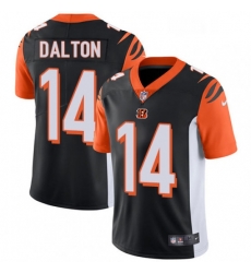 Cincinnati Bengals 14 Andy Dalton Vapor Untouchable Limited Black Team Color NFL Jersey