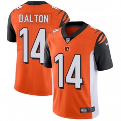 Cincinnati Bengals 14 Andy Dalton Vapor Untouchable Limited Orange Alternate NFL Jersey
