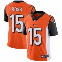 Cincinnati Bengals 15 John Ross Vapor Untouchable Limited Orange Alternate NFL Jersey