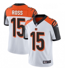 Cincinnati Bengals 15 John Ross Vapor Untouchable Limited White NFL Jersey