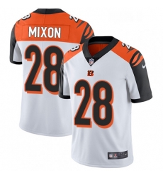 Cincinnati Bengals 28 Joe Mixon Vapor Untouchable Limited White NFL Jersey