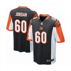 Cincinnati Bengals 60 Michael Jordan Game Black Team Color Football Jersey