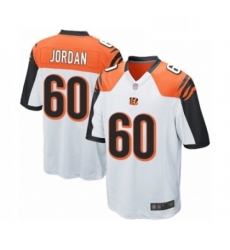 Cincinnati Bengals 60 Michael Jordan Game White Football Jersey