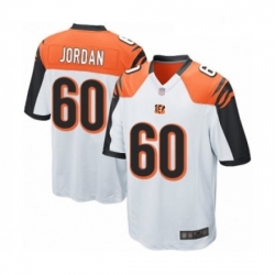 Cincinnati Bengals 60 Michael Jordan Game White Football Jersey
