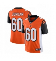 Cincinnati Bengals 60 Michael Jordan Orange Alternate Vapor Untouchable Limited Player Football Jersey