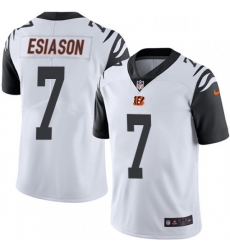 Cincinnati Bengals 7 Boomer Esiason Limited White Rush Vapor Untouchable NFL Jersey