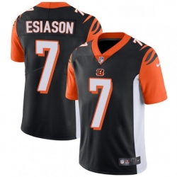 Cincinnati Bengals 7 Boomer Esiason Vapor Untouchable Limited Black Team Color NFL Jersey