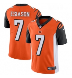 Cincinnati Bengals 7 Boomer Esiason Vapor Untouchable Limited Orange Alternate NFL Jersey