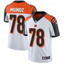 Cincinnati Bengals 78 Anthony Munoz Vapor Untouchable Limited White NFL Jersey