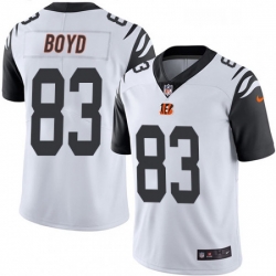 Cincinnati Bengals 83 Tyler Boyd Limited White Rush Vapor Untouchable NFL Jersey