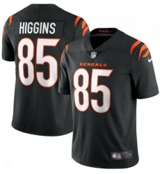 Cincinnati Bengals 85 Tee Higgins Black Vapor Limited Jersey