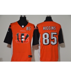 Cincinnati Bengals 85 Tee Higgins Orange Team Big Logo Number Vapor Untouchable Limited Jersey Cincinnati Bengals 85 Tee Higgins Orange Team Big Logo Number Vapor Untouchable Limited Jersey