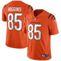 Cincinnati Bengals 85 Tee Higgins Orange Vapor Limited Jersey