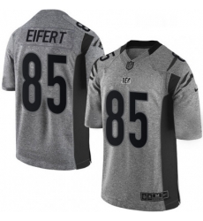 Cincinnati Bengals 85 Tyler Eifert Limited Gray Gridiron NFL Jersey