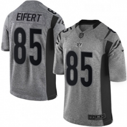 Cincinnati Bengals 85 Tyler Eifert Limited Gray Gridiron NFL Jersey