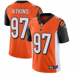 Cincinnati Bengals 97 Geno Atkins Vapor Untouchable Limited Orange Alternate NFL Jersey
