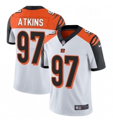 Cincinnati Bengals 97 Geno Atkins Vapor Untouchable Limited White NFL Jersey