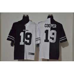 Dallas Cowboys 19 Amari Cooper Black And White Split Vapor Untouchable Limited Jersey