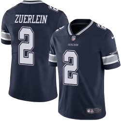 Dallas Cowboys 2 Greg Zuerlein Navy Blue Team Color Stitched NFL Vapor Untouchable Limited Jersey