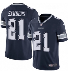 Dallas Cowboys 21 Deion Sanders Navy Blue Team Color Vapor Untouchable Limited Player NFL Jersey
