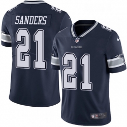 Dallas Cowboys 21 Deion Sanders Navy Blue Team Color Vapor Untouchable Limited Player NFL Jersey
