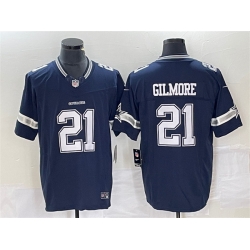 Dallas Cowboys 21 Stephon Gilmore Navy 2023 F U S E Limited Stitched Football Jersey